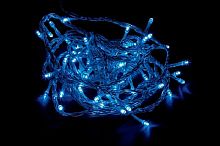 Гирлянда светодиодная "Шнур" 100LED 220В Бело-синяя IP44 10м картинка 